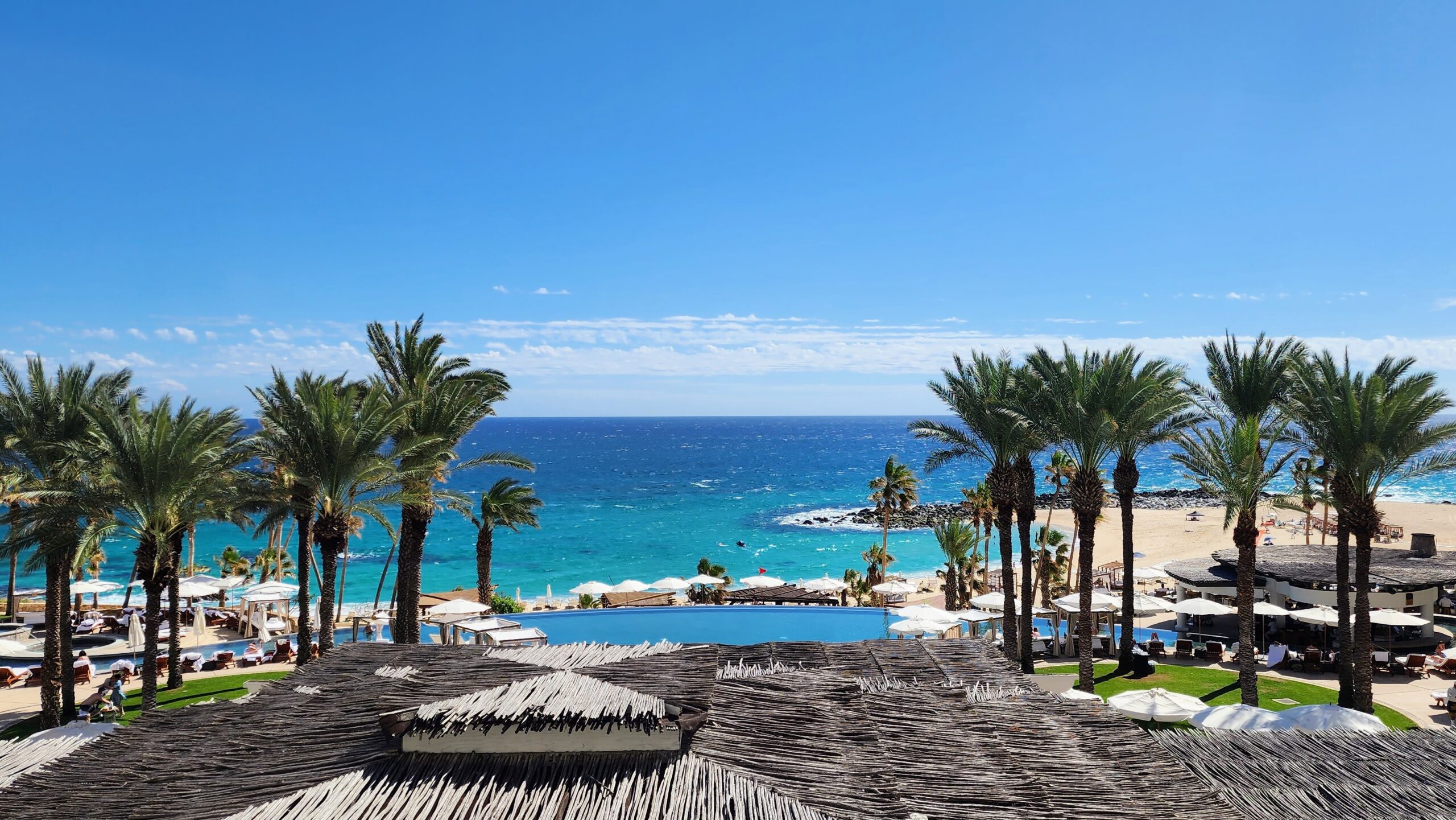 Hilton Los Cabos View of Pool and the Sea of Cortez