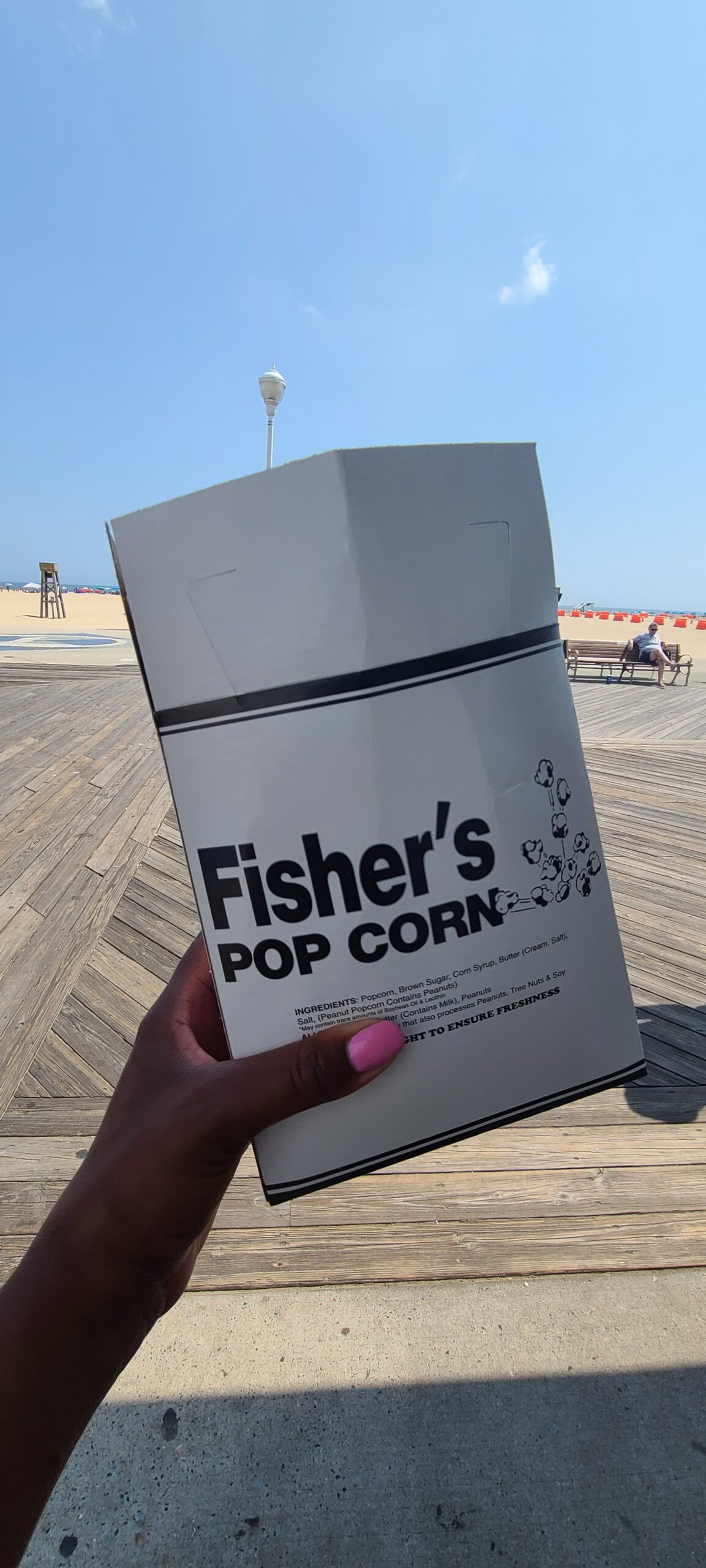 Fisher's pop corn