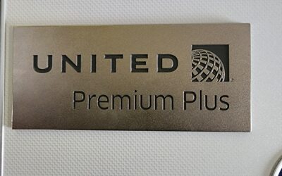 United Airlines Premium Plus – London to Chicago