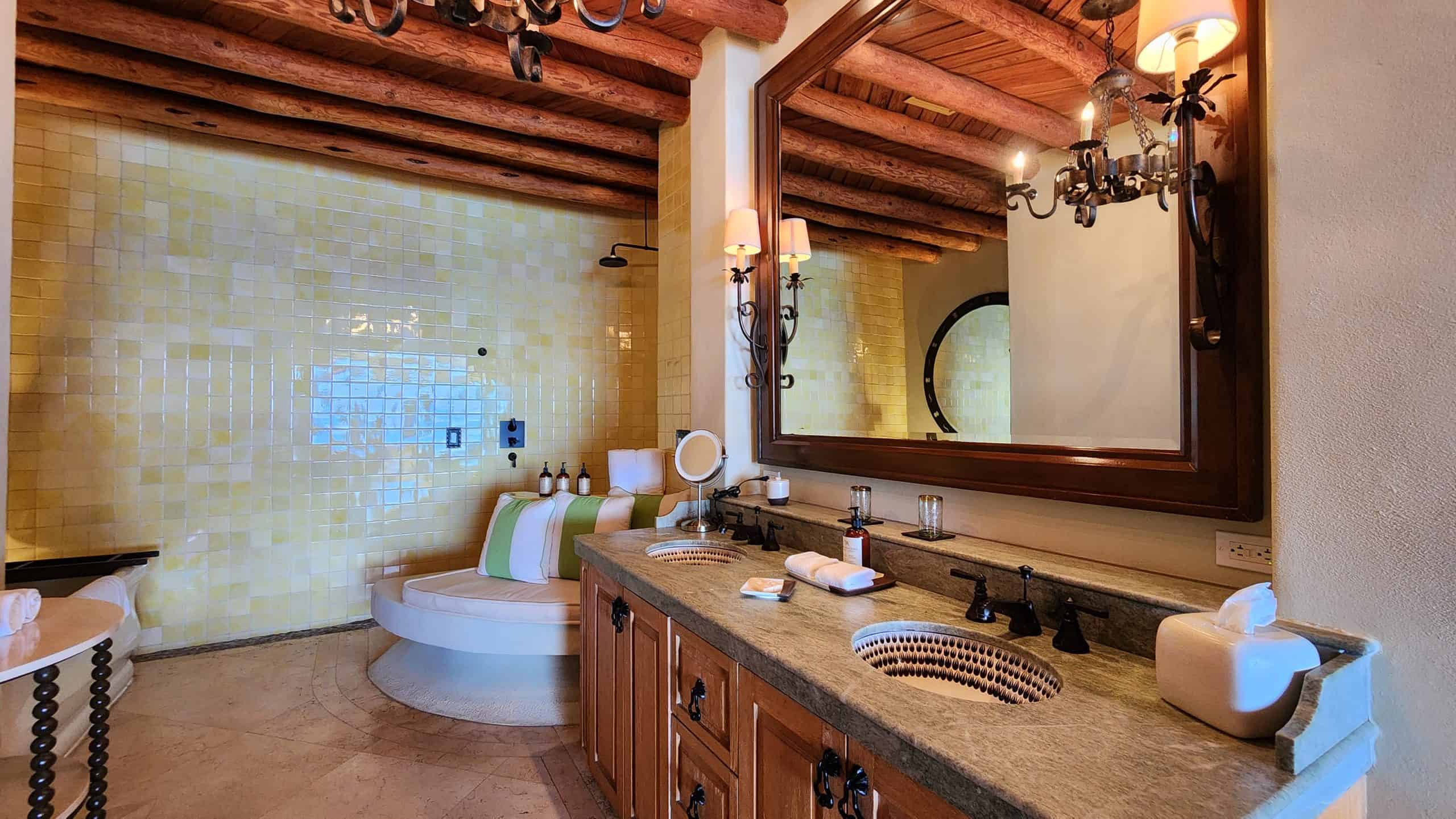 a guest room bathroom