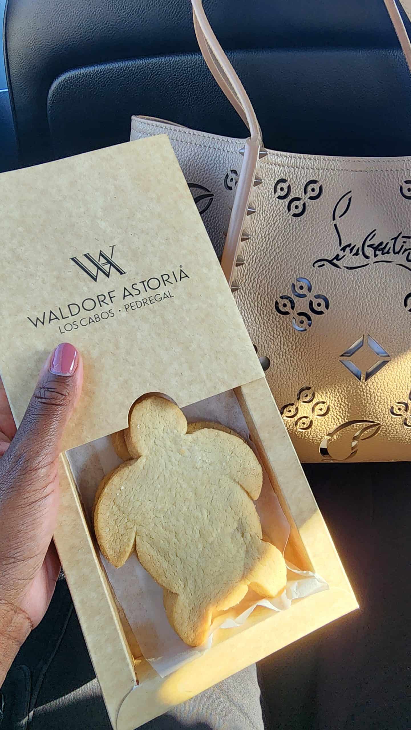 A cookie as a farewell gift
