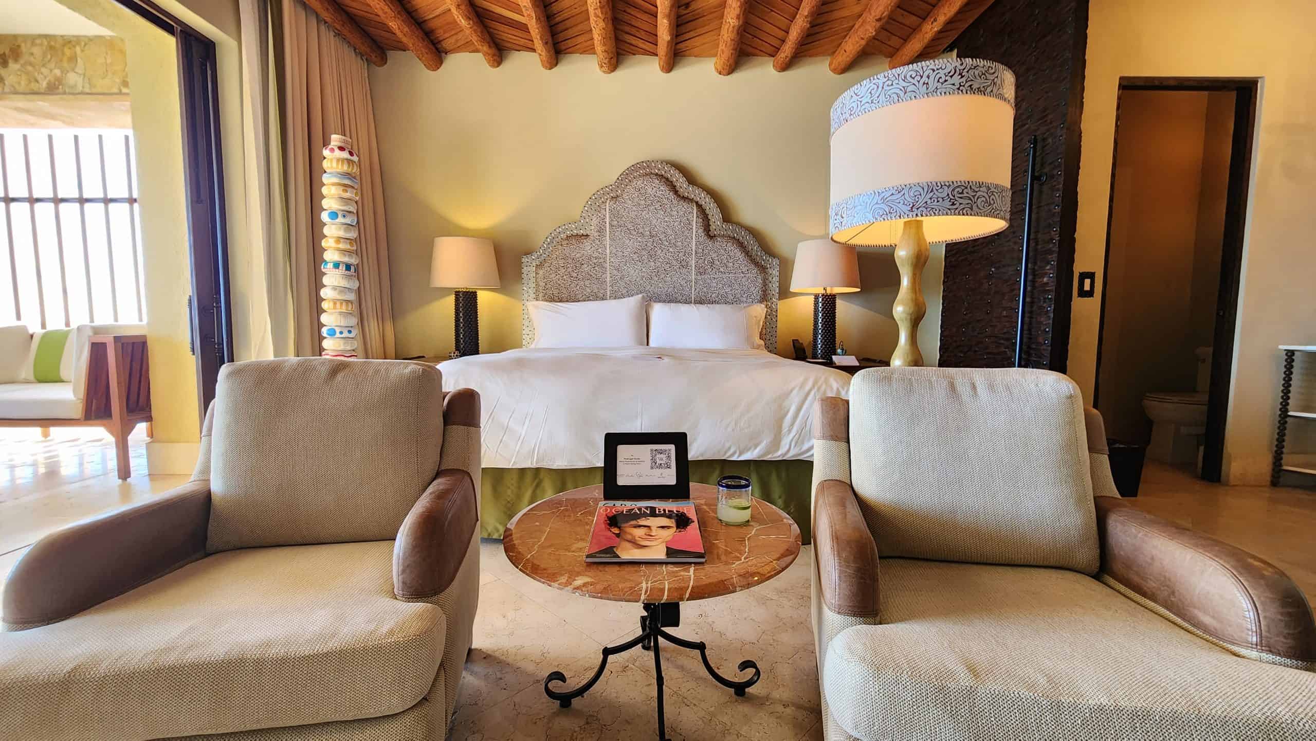 A guest room