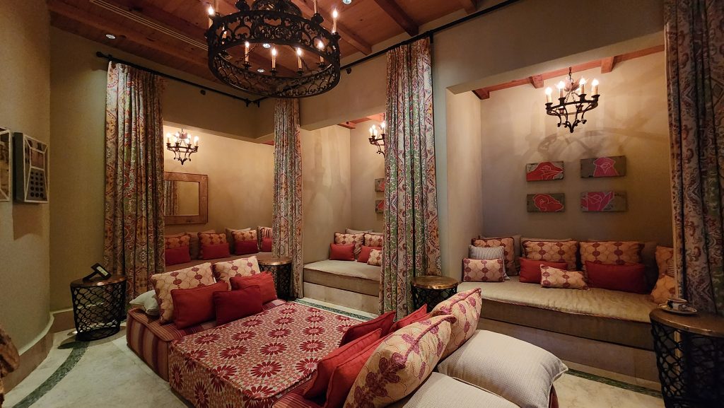 Spa relaxation room